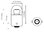 BA15S 10W 12V 1216 LAMP BULB