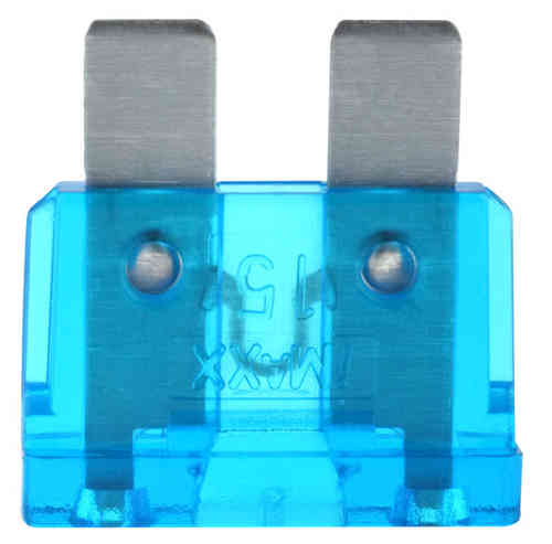 FUSE 15A 19MM BLUE 830005