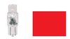 T5 1XLED-RED 24V 7613