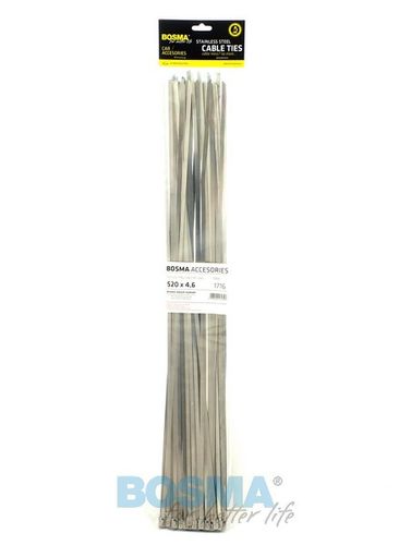 4.6X520 CABLE TIES STAINLESS STEEL