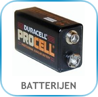Batterijen, AAA, AA, 9V, CR123A, R20, R14,