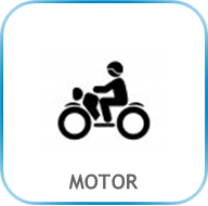 Motor en Fiets lampen